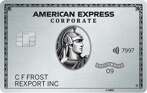 Product Image For American Express - Corporate Platinum Card