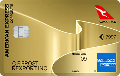 Product Image For American Express - Qantas Corporate Gold Card