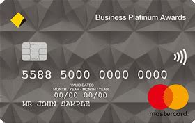 Product Image For CommBank - Business Platinum Awards credit card - CommBank Awards program