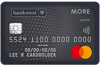 Product Image For Bankwest - More World Mastercard