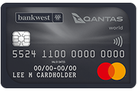 Product Image For Bankwest - Qantas World Mastercard
