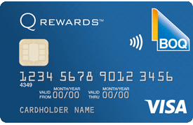 Product Image For BOQ - Blue Visa Credit Card